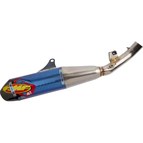 silencieux FMF 250 CRF-R 22-24 Titane bleu