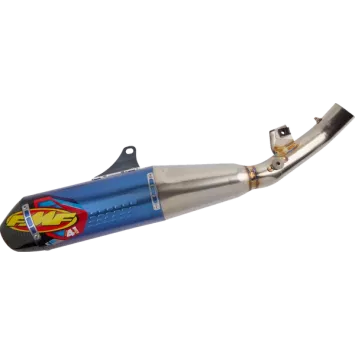 silencieux FMF 250 CRF-R 22-24 Titane bleu