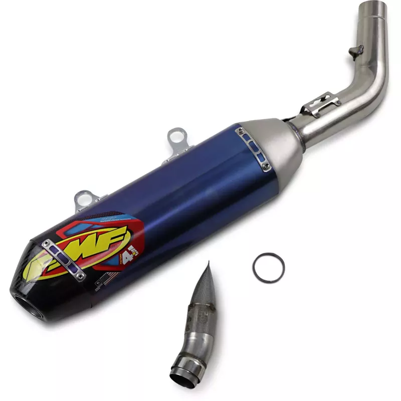 FMF FACTORY 4.1 RCT SLIP-ON TITANIUM 250 SXF 19-22, 250 FC 19-22, 250 MCF 21-22