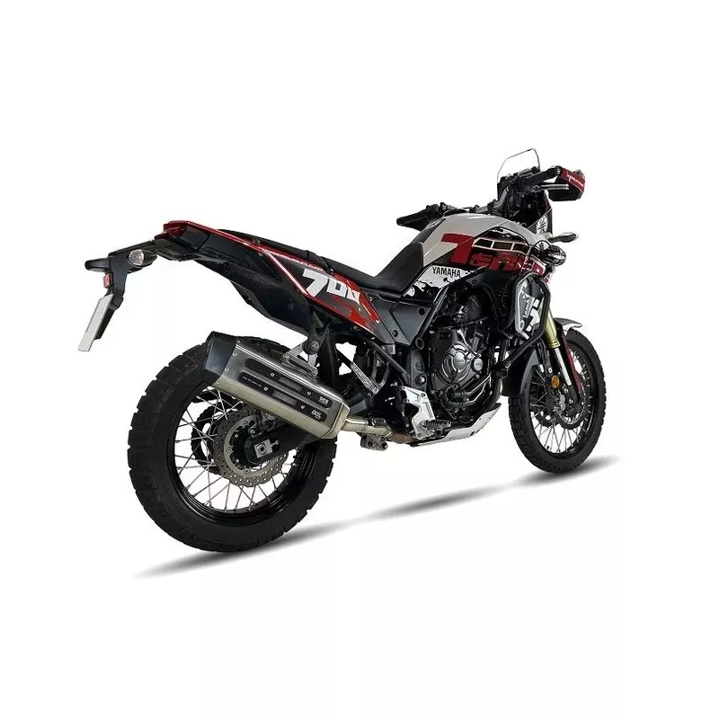 Silencieux IXIL MXT inox / alu noir - Yamaha Ténéré 700 Silencieux IXIL MXT inox / alu noir - Yamaha Ténéré 700