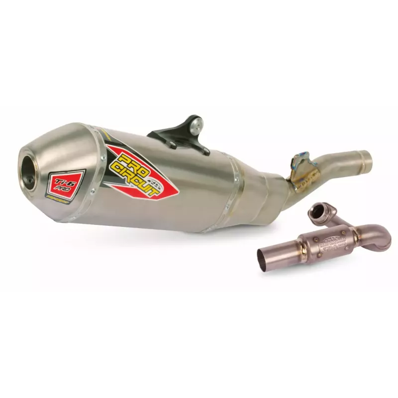 Ligne PRO CIRCUIT Ti-6 Pro KAWASAKI KX 250cc 2025 titane