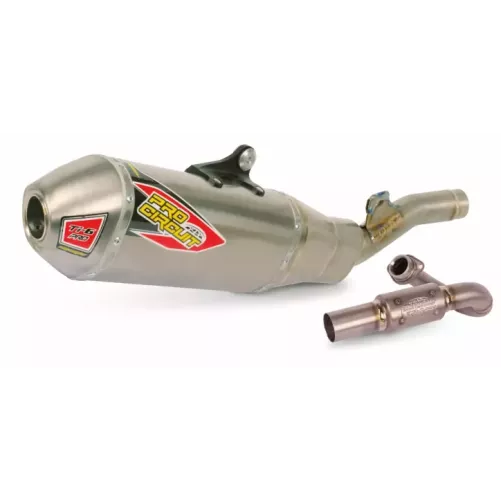 Ligne PRO CIRCUIT Ti-6 Pro KAWASAKI KX 250cc 2025 titane