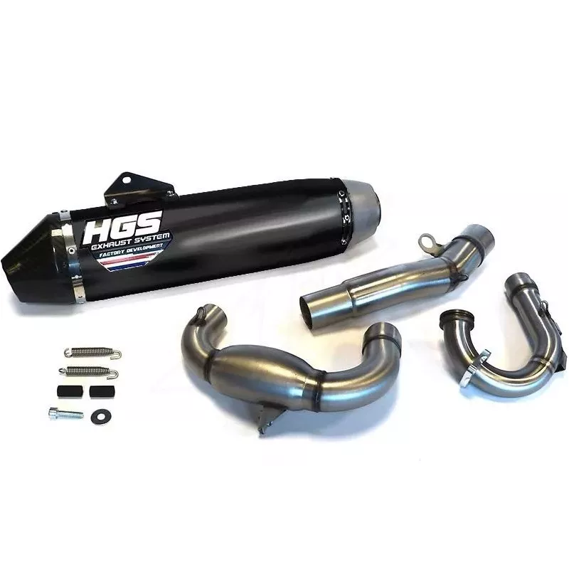 ligne HGS noir 250 SXF 23, 250 FC 2023 embout carbon