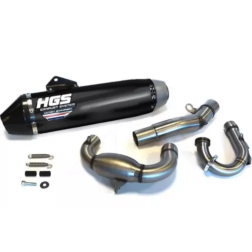 ligne HGS noir 450 SXF 23, 450 FC 2023 embout carbon