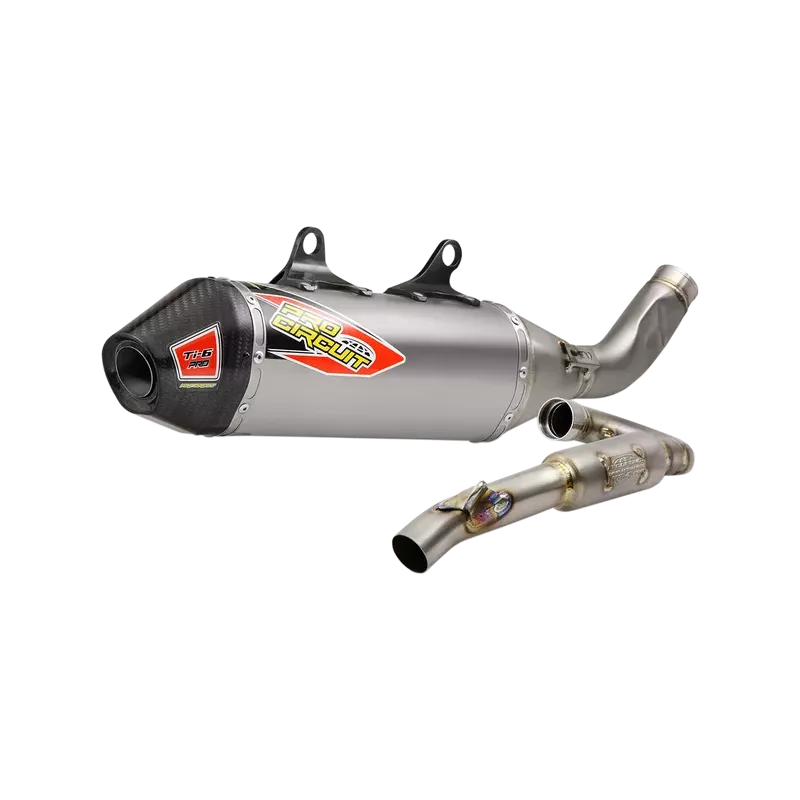 ligne complete PRO CIRCUIT Ti-6 250 MCF 21-23 250 FC 19-22 250 SXF 19-22 en TITANE CARBONE
