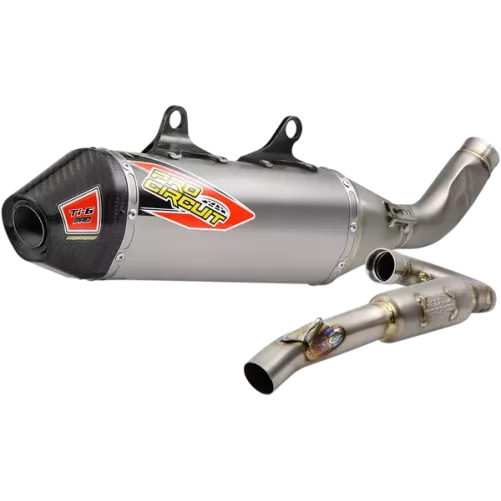 ligne complete PRO CIRCUIT Ti-6 250 MCF 21-23 250 FC 19-22 250 SXF 19-22 en TITANE CARBONE