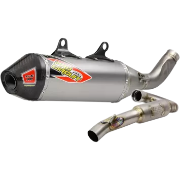 ligne complete PRO CIRCUIT Ti-6 250 MCF 21-23 250 FC 19-22 250 SXF 19-22 en TITANE CARBONE