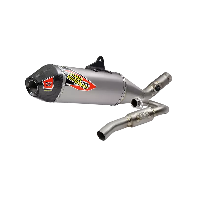 Ligne complete PRO CIRCUIT Ti-6 250 RMZ 19-23 TITANE CARBONE