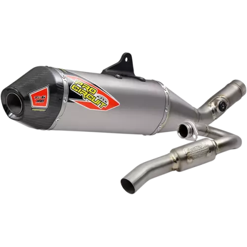 Ligne complete PRO CIRCUIT Ti-6 PRO 250 RMZ 19-24 TITANE CARBONE