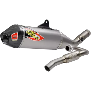 Ligne complete PRO CIRCUIT Ti-6 250 RMZ 19-23 TITANE CARBONE