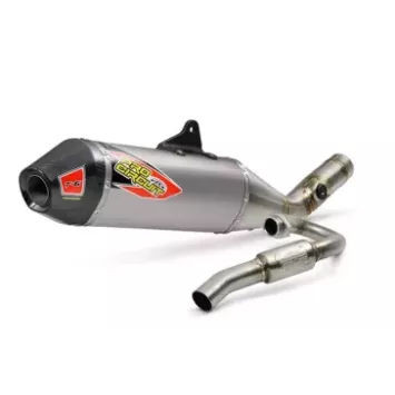 Ligne complete PRO CIRCUIT T-6 250 RMZ 19-24 INOX TITANE CARBONE