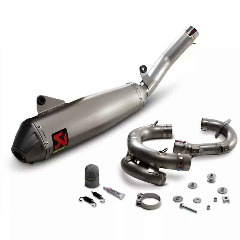 ligne AKRAPOVIC 450 YZF 20-22 450 WRF 21-23 evolution titane