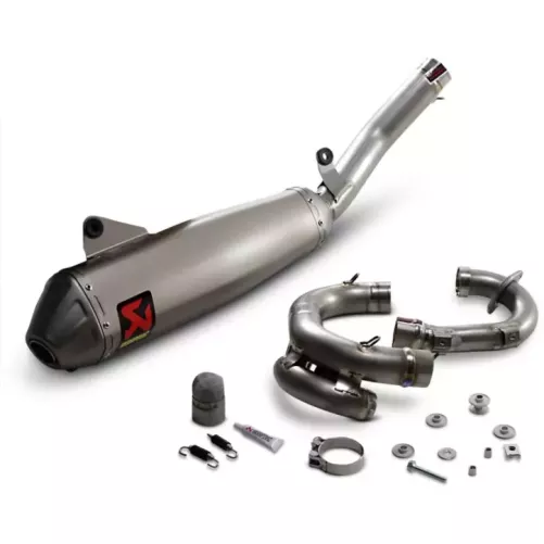 ligne AKRAPOVIC 450 YZF 20-22 450 WRF 21-23 evolution titane