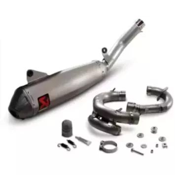 ligne AKRAPOVIC 450 YZF 20-22 450 WRF 21-23 evolution titane