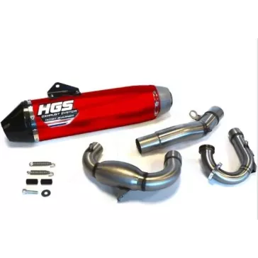 ligne HGS rouge 250 CRF 22-23 embout carbon