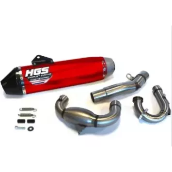 ligne HGS rouge 450 CRF 21-23 embout carbon