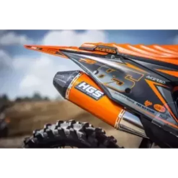 ligne HGS orange 250 SXF 23 embout carbon