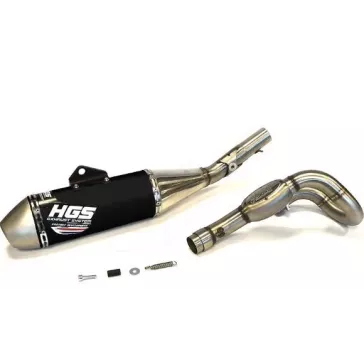 ligne HGS noir 350 SXF 23, 350 FC 2023 embout alu