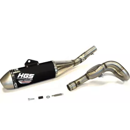 ligne HGS noir 350 SXF 23, 350 FC 2023 embout alu