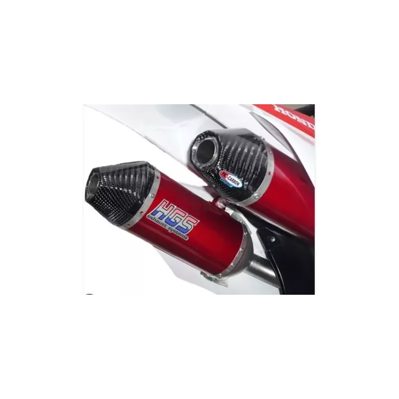 ligne HGS rouge 250 CRF 18-21embout carbon