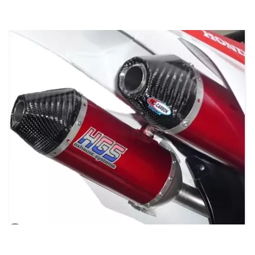 ligne HGS rouge 250 CRF 18-21embout carbon