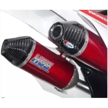ligne HGS rouge 250 CRF 18-21embout carbon