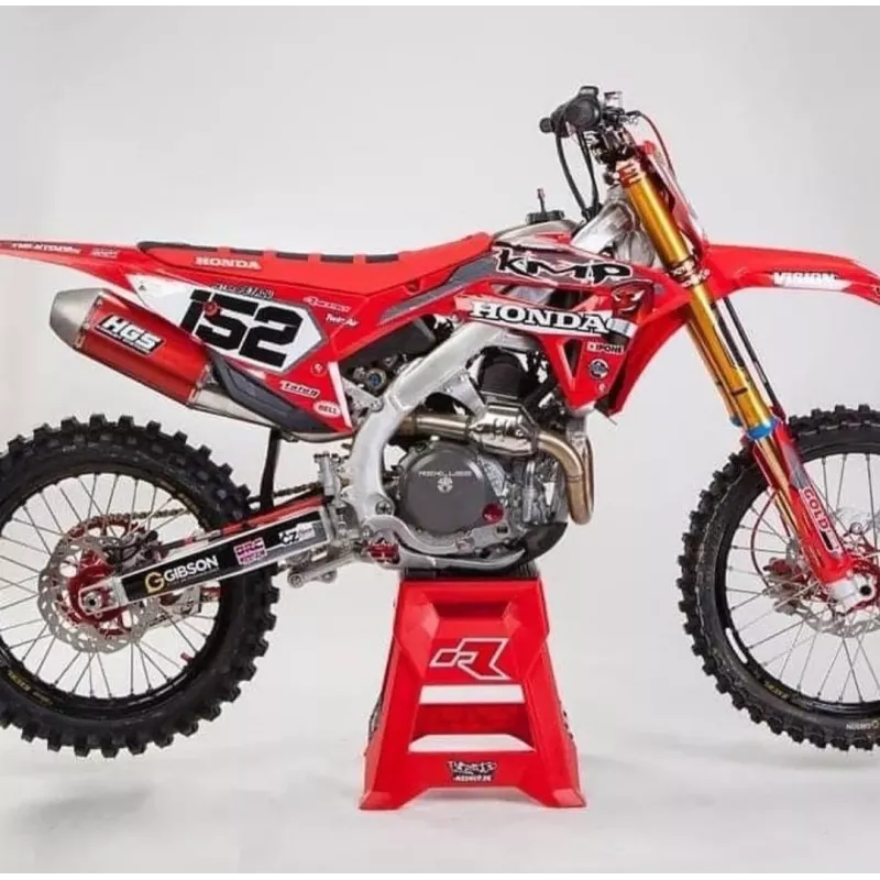 ligne HGS rouge 450 CRF 21-23 embout alu