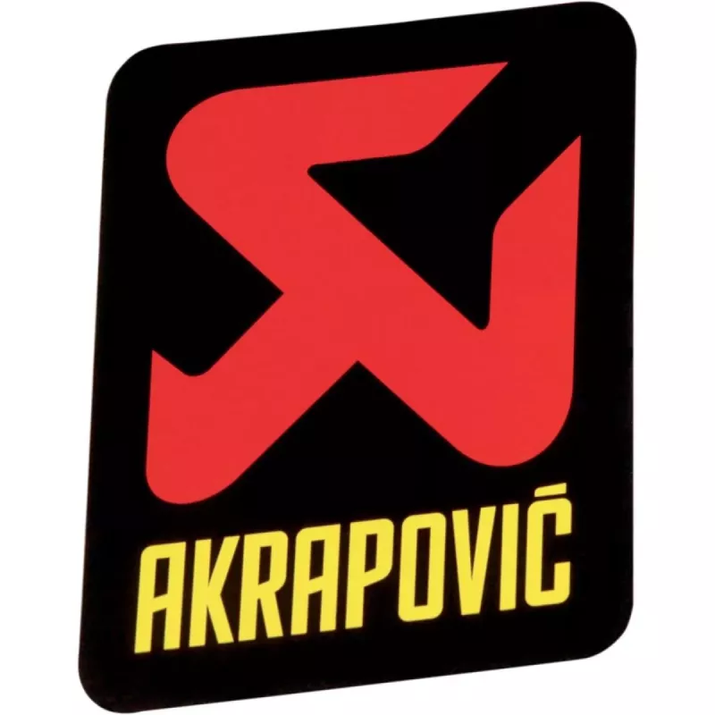 sticker AKRAPOVIC pour silencieux 4T 6.90