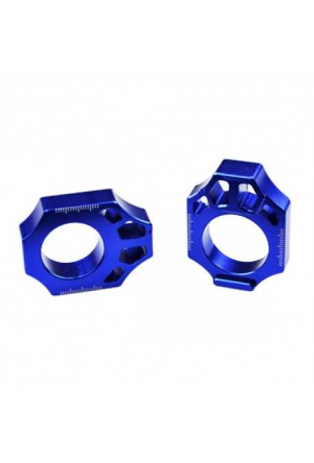 Tendeur de chaîne SCAR bleu Yamaha YZ250F/450F Tendeur de chaîne SCAR bleu Yamaha YZ250F/450F