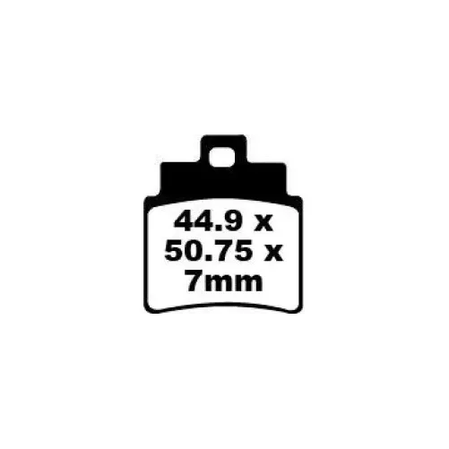 plaquettes arriere KYMCO 250 MXU 03-13