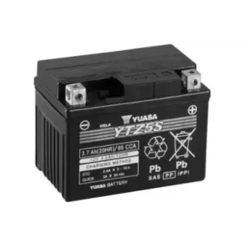 Batterie YUASA W/C sans entretien activé usine - YTZ5S