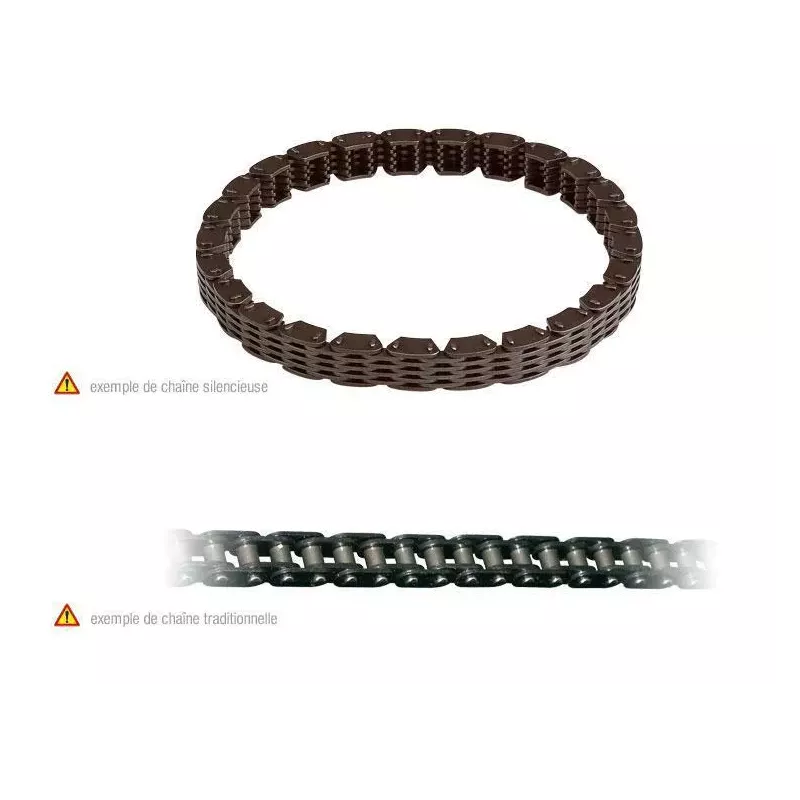 Chaîne de distribution VERTEX silencieuse LTZ 400 - 128 maillons