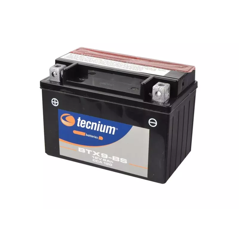 Batterie TECNIUM BTX14-BS sans entretien livrée avec pack acide