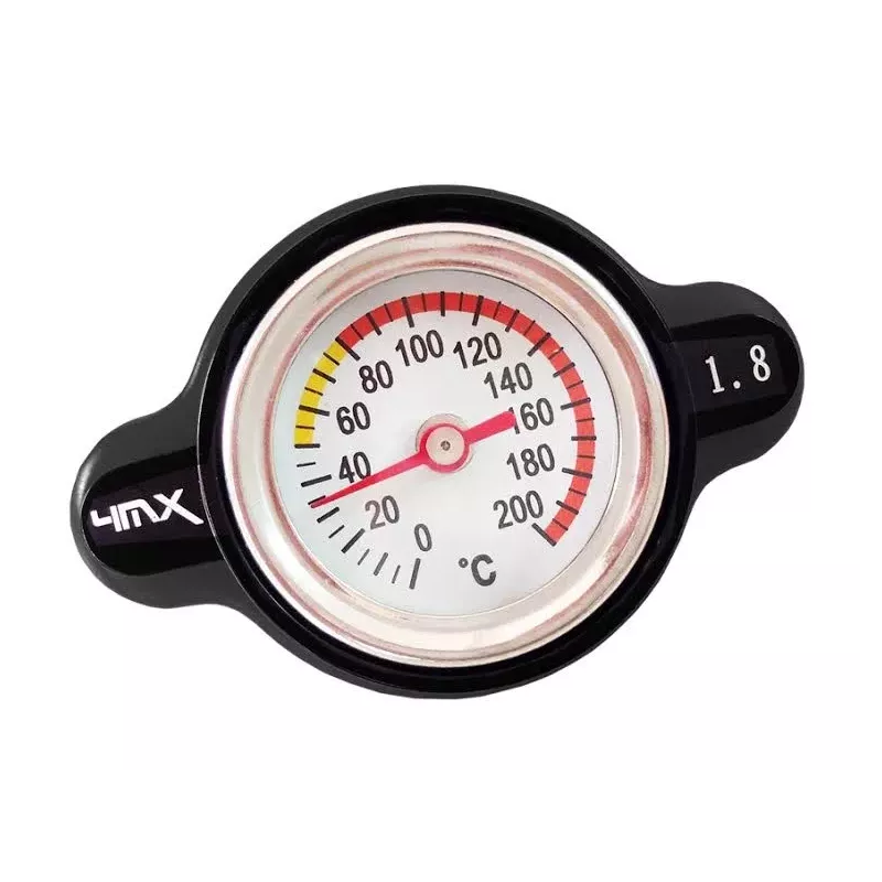bouchon radiateur 4MX 1.8 thermomêtre noir 28.00