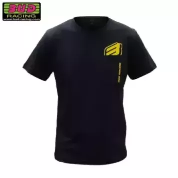 Tee shirt BUD RACING B LOGO SS pocket noir