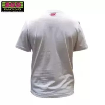 Tee shirt BUD RACING SUNSET blanc
