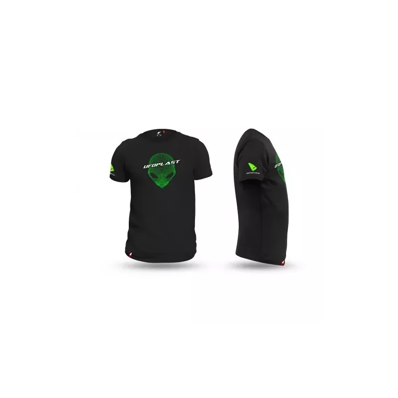 Tee shirt UFO Black Fluo Ovni