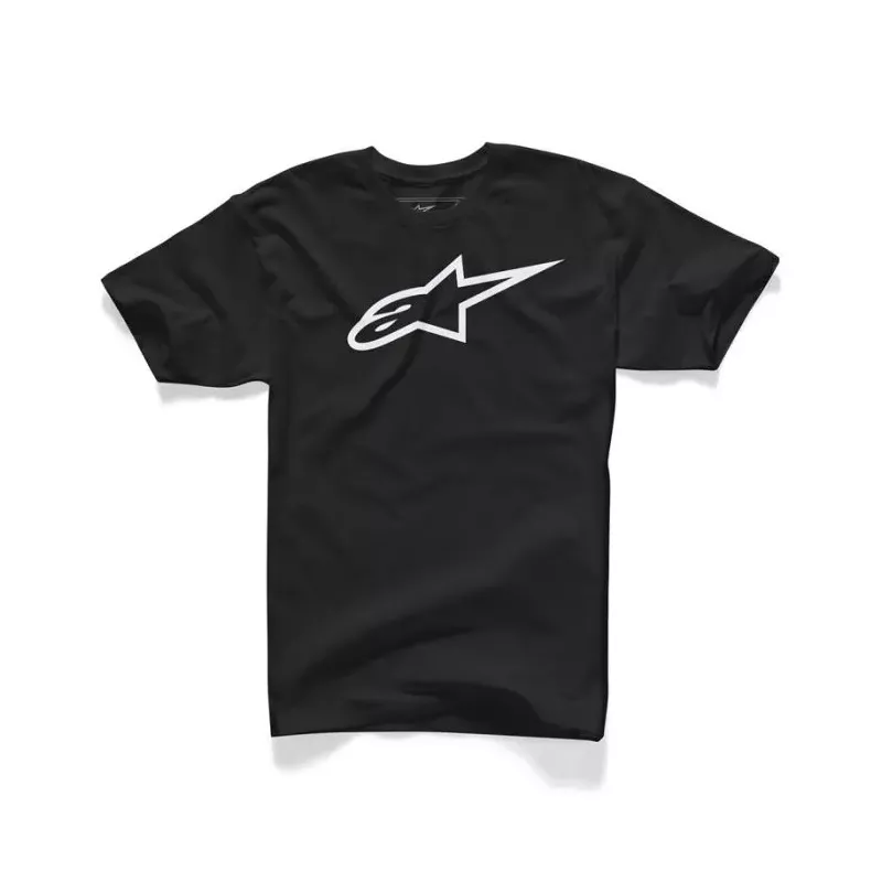 Tee Shirt Alpinestars Ageless Classic Noir Blanc