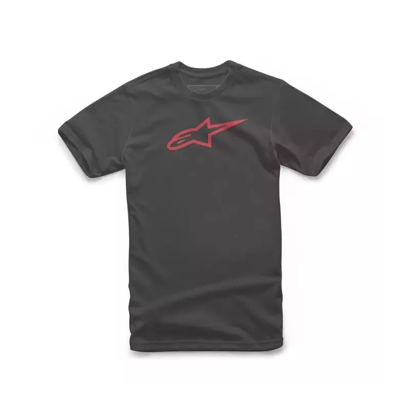 Tee Shirt Alpinestars Ageless Classic Noir Rouge
