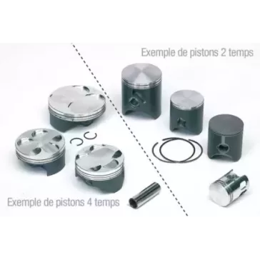 piston TECNIUM125 DTR 88-06 forgé