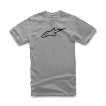Tee Shirt Alpinestars Ageless Classic Gris Chiné Noir