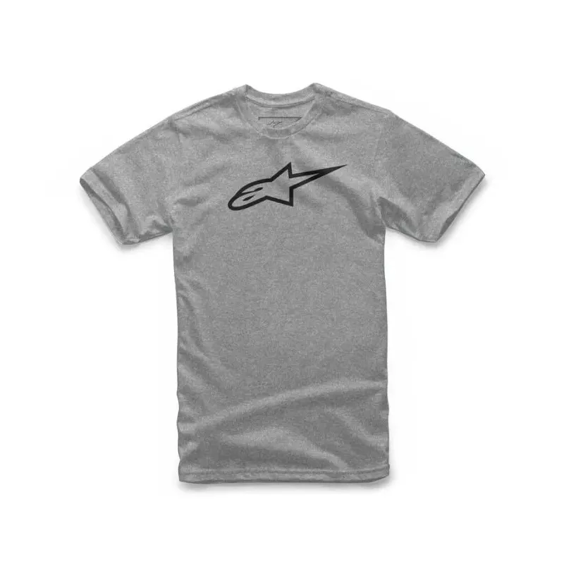 Tee Shirt Alpinestars Ageless Classic Gris Chiné Noir