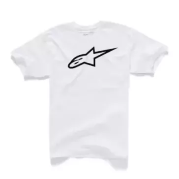 Tee Shirt Alpinestars Ageless Classic Blanc Noir