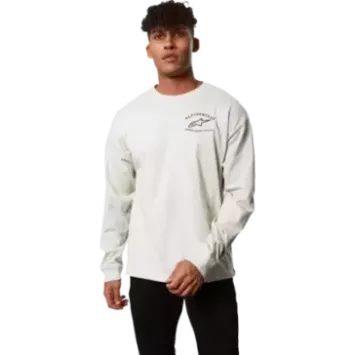 T-shirt à manches longues ALPINESTARS Full Face blanc