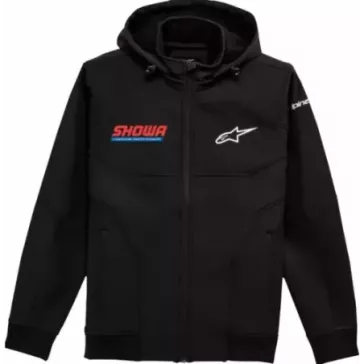 veste à capuche ALPINESTARS SHOWA NOIR