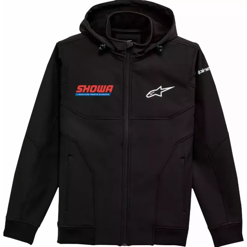 veste à capuche ALPINESTARS SHOWA NOIR