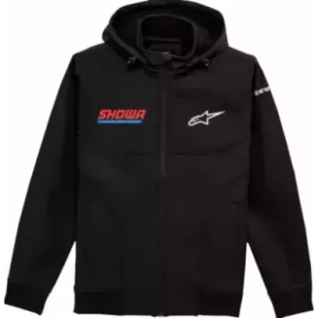 veste à capuche ALPINESTARS SHOWA NOIR
