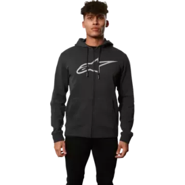 Sweat-shirt à capuche ALPINESTARS Ageless II avec fermeture éclair noir