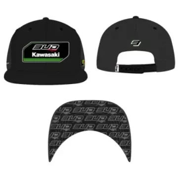 Casquette BUD RACING Kawasaki Noir