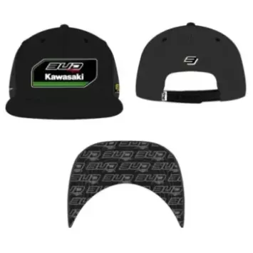 Casquette BUD RACING Kawasaki Noir